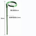thumbnail image 3 of 3 Pack Small Plant Support Plant Stakes, Adjustable Garden Single Stem Support Stake, Planter Support Ring for Orchid, Rose, Peony, Peppers and More, 3 of 6