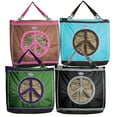 thumbnail image 2 of Derby Originals Top Load Peace Sign Hanging Horse Hay Bag with 13" Diameter Opening and 6 Month Warranty, 2 of 11