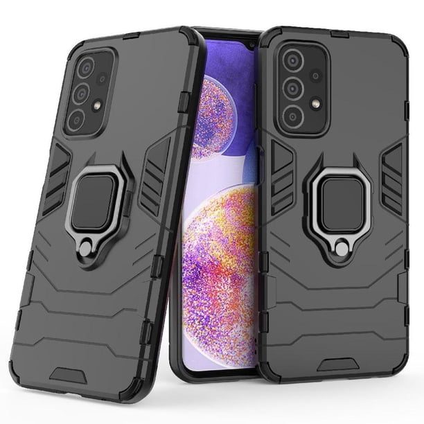 Funda para Samsung Galaxy A23 4G/5G con Soporte Anillo Giratorio 360° y Protección Resistente a Golpes y Caídas