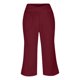 thumbnail image 5 of WILLBEST Pantalones Casuales de Mujer para Uso Diario, Yoga y Primavera/Verano: Estilo Cropped de Cintura Alta para Cualquier Actividad. Extra Grande, 5 of 6