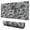 Gris Série Camouflage-3, variante sur Tapis de Souris Camouflage Rivière Bleue Imperméable, Caoutchouc+multispandex Antidérapant pour Bureau Maison Jeu 31.5x15.7 Pouces
