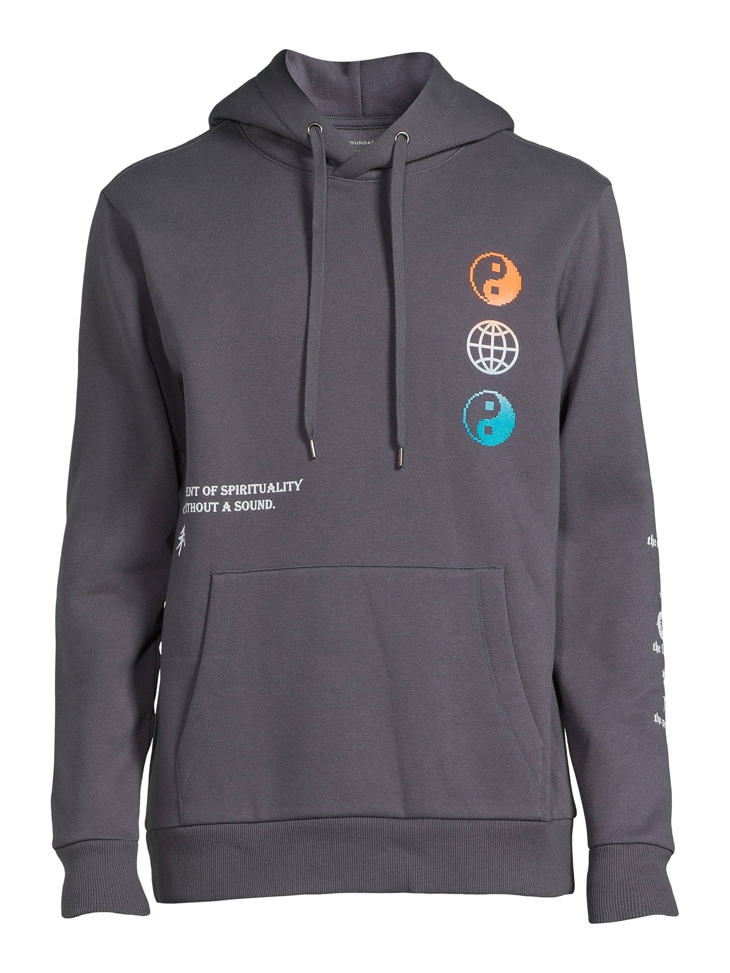 No Boundaries Men's and Big Men's Graphic Hoodie Sweatshirt, Sizes XS-5XL