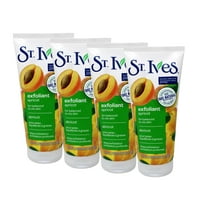 3 Pack - St. Ives Fresh Skin Exfoliating Face Scrub, Apricot Facial Exfoliator 6 oz