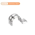 thumbnail image 4 of 50uds 1 Pulgada Rígido Tubo Correas Unique Bargains Correas R Forma Soporte Acero Inoxidable, 4 of 5