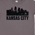 thumbnail image 4 of Inktastic Kansas City Skyline Grunge Boys or Girls Toddler T-Shirt, 4 of 5