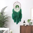 thumbnail image 1 of Dreamcatcher Hanging Decoration Lighting Luxurys Glows In The Dark Crystal Stones Pave Dream Net Hanging Wind Chime Colorful Home Accessories, 1 of 9
