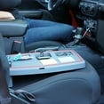 thumbnail image 3 of Stupid Car Tray Personal Multi Function Food & Drink Travel Organizer, Teal/Mint, 3 of 4