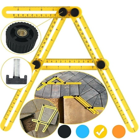 Multi-Angle Ruler Multifuntional General Tools Professional Angle-izer Template Tool Angle Measuring Protractor