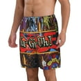 thumbnail image 2 of Yu-Gi-Oh Mens Swim Trunks Quick Dry Board Shorts with Mesh Lining Beach Shorts Swimwear Bathing Suits, 2 of 7