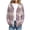 #22Purple, variant on Byworldtasic Womens Casual Jacket Plaid Hooded Shacket Button Front Long Sleeve Jacket Closure Warm Outerwear Coat