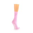 thumbnail image 2 of Nobles Assorted Anti Skid/ No Slip Hospital Gripper Socks, Great for adults, men, women. Designed for medical hospital patients but great for everyone (1 Pair Pink), 2 of 2
