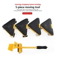 thumbnail image 2 of Mover Weight Mover Refrigerator Piano Furniture Save Effort Moving Base Tool Antirust Universal Pulley Home Moving Tools ,Long Lasting, 2 of 6