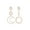 Golden, variant on Grandest Birch Women Boho Asymmetrical Hollow Star Sun Moon Drop Dangle Earring Jewelry Alloy Gold