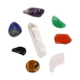 thumbnail image 1 of Chakra Stones Healing Crystals Set Of 8, Tumbled And Polished, For 7 Chakras Balancing, Crystal Therapy Q6Y2, 1 of 6