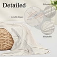 thumbnail image 3 of Dandelion Retro Leaves Body Pillow Covers, Farmhouse PlantsWatercolor Soft Breathable Throw Pillow Cases with Invisible Zipper, Decorative Pillowcase Pillows Protectors for Sofa Bed Couchair 20"x54", 3 of 9