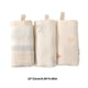 thumbnail image 3 of Cotton Infant Face Towels, 3pcs Multipurpose Burp Cloth Soft Bathing Towels 23x23cm Square Bibs for Boys and Girls, 3 of 4