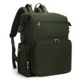 thumbnail image 1 of Mochila para pañales CEI-CEI 46x36x15 cm de neopreno color verde militar, 1 of 9
