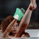thumbnail image 4 of Lindo guante de ducha exfoliante, guante de baño, exfoliante corporal, guante de ducha, 4 of 6