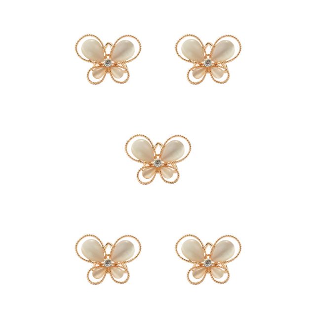 Jumpingount Bufanda Anillo Bufandas Hebilla con Diamantes de Imitación Envoltura Abrazadera Scalewing Estilo Blanco Type1 NO1 Jumpingount CBP187407