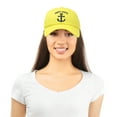 thumbnail image 5 of DALIX First Mate Hat Sailing Baseball Cap Sailor Gift Boating Men Women in Minion Yellow, 5 of 6