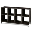 thumbnail image 2 of Better Homes & Gardens 8-Cube Organizer with Metal Base, Espresso, 2 of 5
