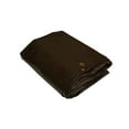 thumbnail image 4 of WHITEDUCK 12' x 25' Heavy Duty Tarp Cover Waterproof - 16 Mil Brown w/Grommets & Reinforced Edges, 4 of 8