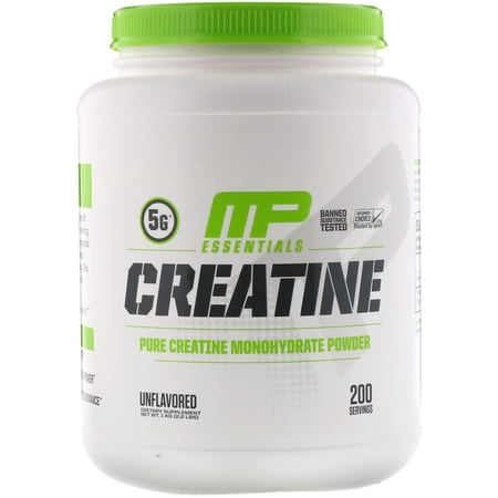 Creatine, Unflavored, 2.2 lbs (1 kg), MusclePharm