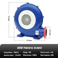 thumbnail image 2 of EJAEE Commercial-Grade 680W 0.9HP Air Blower fan for Inflatable Products, 2 of 10