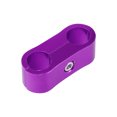 thumbnail image 4 of Unique Bargains 4 Pcs AN4 Car Hose Separator Clamp Aluminum Alloy Fuel Line Mounting Divider Fitting Adapter Purple, 4 of 6
