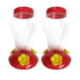 thumbnail image 2 of Bowake 2PC Wide Mouth Waist Hummingbird Feeder Free Nectar Patio Yard Window Bird Gift, 2 of 6