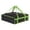Black Green, variant on Pizza Delivery Bag Insulated Food Carrier Non Woven Fabric Heat Retention for Restaurant Takeout Use