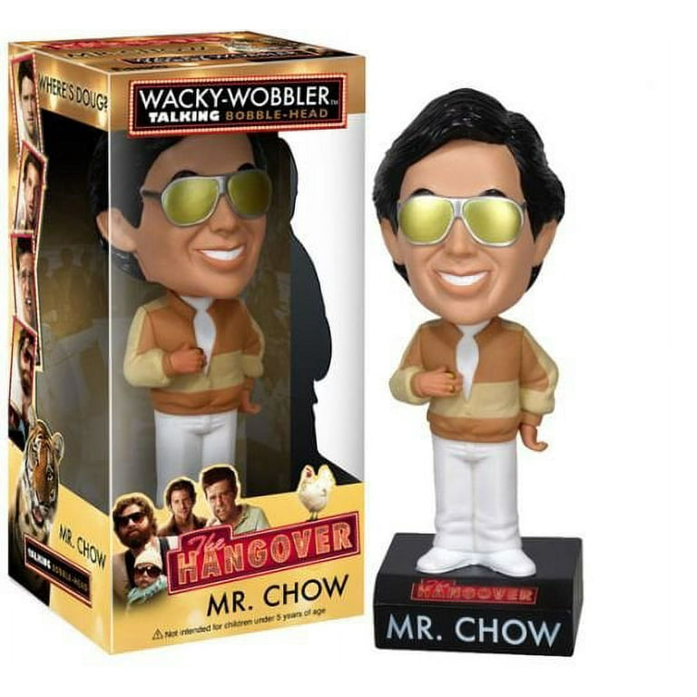 ハングオーバー Wacky Wobbler ボブルカー Funko The Hangover Wacky Wobbler Mr. Chow Talking Bobble Head
