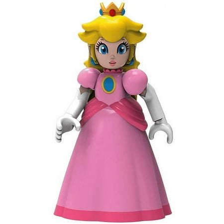 Super Mario Princess Peach Minifigure [Pink Dress]