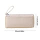 thumbnail image 3 of Estuche para lápices de tela de doble capa de gran capacidad, organizador de artículos de papelería, estuche para bolígrafos para la escuela, la oficina y viajes (beige, 1 pieza) Rkxzt, 3 of 8