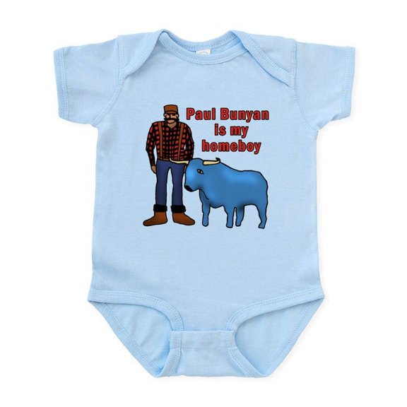CafePress - Paul Bunyan Is My Homeboy Infant Bodysuit - Baby Light Bodysuit, Size Newborn - 24 Months