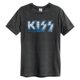 thumbnail image 1 of Amplified - Camiseta Distressed Kiss para Adultos Unisex (Carbón), 1 of 2