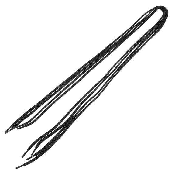 Raindrops 2Pair Reflective Shoelace Round Shoe Laces For Evening Walks 120Cm