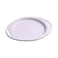 thumbnail image 2 of Oval Serving Plates with Handles, Plastic Dinner Plates for Restaurant, Heat Resistant Unbreakable Plates for Steak, Pasta, Family Meals, Party, Outdoor Picnics, Microwave Safe Dishwasher Safe, 2 of 6