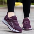 thumbnail image 3 of CushHide Women's Walking Shoes, Slip On Sneakers with Hook & Loop, Breathable Lightweight Comfortable Casual Athletic Shoes for Women, 3 of 6