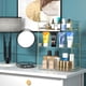 thumbnail image 5 of Organizador de encimera de baño NPPLUS, bandeja acrílica de 3 niveles, dorada, 5 of 7