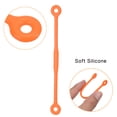 thumbnail image 4 of Uxcell Tennis Dampener, 6 Pack Silicone Vibration Shock Absorber, Orange, 4 of 7