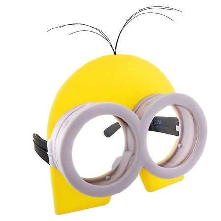 Minion Mask Goggles Sun Glasses Costume Novelty Sunstache Licensed Headpiece