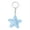 Blue, variant on YIEMEEN Colorful Five-Pointed Star Keyring Star Shaped Keychain Handmade Pendant Jewelry