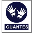 thumbnail image 1 of Etiqueta Uso de Chaleco Etiquetas de Prevención Adhesivas 17x15 cm Prevención Guantes Acabado Normal., 1 of 1