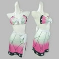 thumbnail image 1 of Anime Demon Slayer Costume for Girls One Piece Swimsuit Tanjrou Nezuko Zenitsu Sexy, 1 of 5