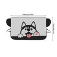 thumbnail image 5 of Car Exterior Protection Snow Blocked Car Snow Cover Ice Protector Visor Sun Shade Front Windshield Cover Block S hields For Cars, 5 of 5