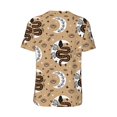thumbnail image 3 of Rocae Snake And Flower for Breathable Men's Baseball T-Shirt Fashionable Casual Baseball Jersey, Moisture-wicking Sportswear Small, 3 of 9