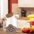 thumbnail image 3 of Storage Jar Cereal Coffee Beans Storage Canister Vintage Canisters Terrarium Cooking Oil Jar Convenient Glass Canister, 3 of 6