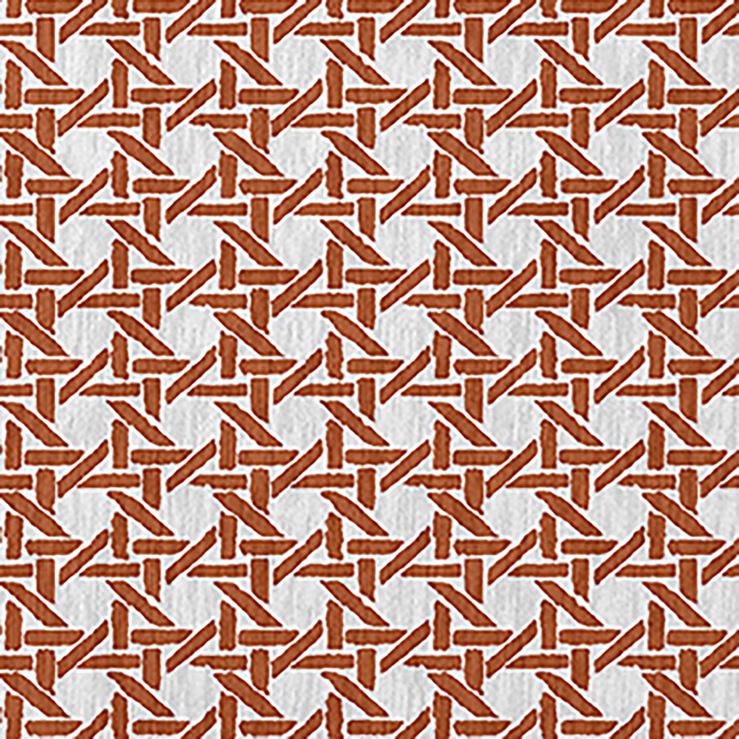 Simply Daisy 3' x 5' Nutmeg Rattan Geometric Rug