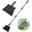 🔥 black_New#399, variant on Multifunctional Outdoor Garden Cleaning Shovel Steel Flat Head Farm Tool for Weeds Moss and Sticker Removal